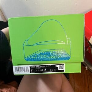 Jordan Hex Slide in Green Box